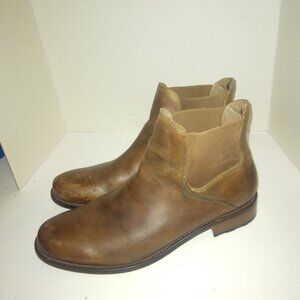 H.S. Trask brown leather chelsea boot size 11.5